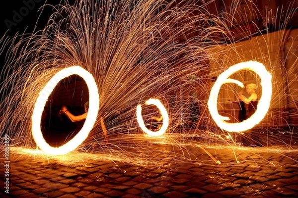 Fototapeta fire performance