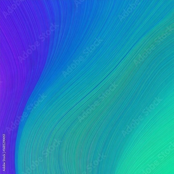 Fototapeta Abstract wavy gradient background (2)
