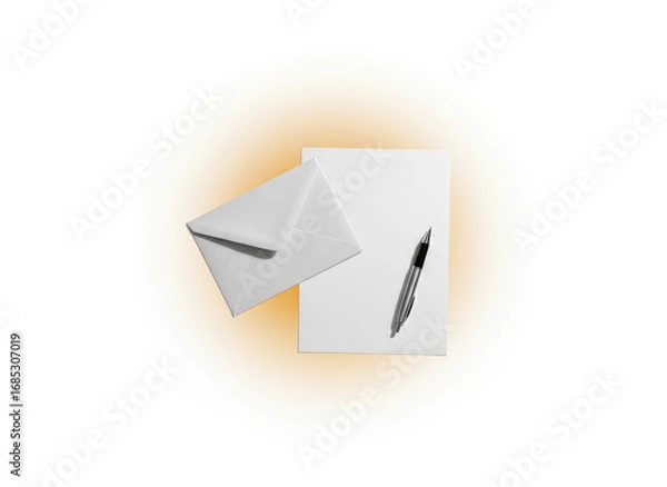Fototapeta paper, origami, vector, symbol, design, illustration, envelope, icon, mail, concept, object, letter, sign, blank, business, ship, toy, art, arrow, 3d, page, computer, water