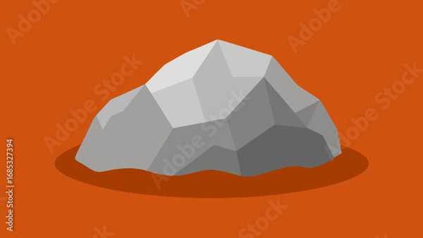 Fototapeta Gleaming Silver Ore Embedded in Rock a Precious Discovery of Earth's Nature