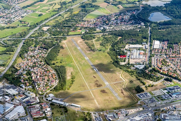 Fototapeta Flugplatz Bamberg
