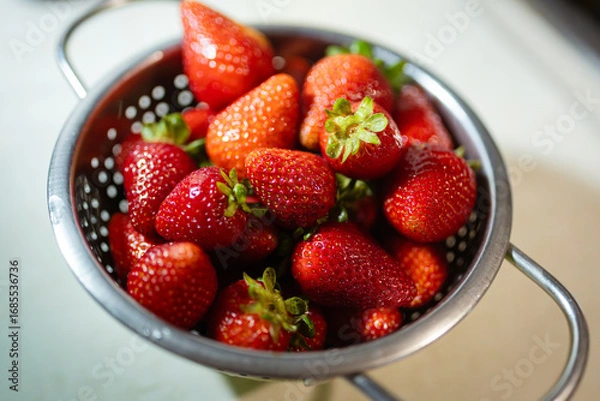 Obraz fresas lavadas