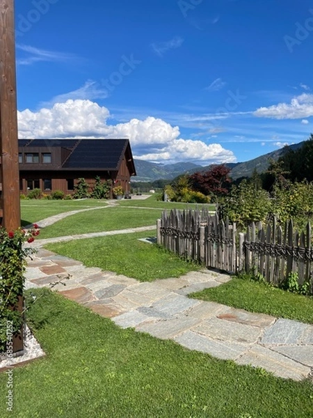 Obraz house in the mountains