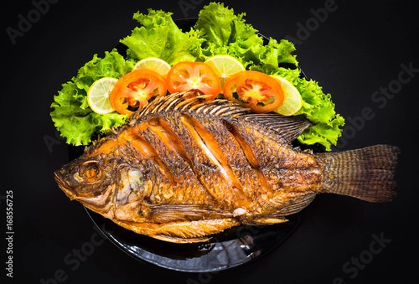 Obraz fried fish