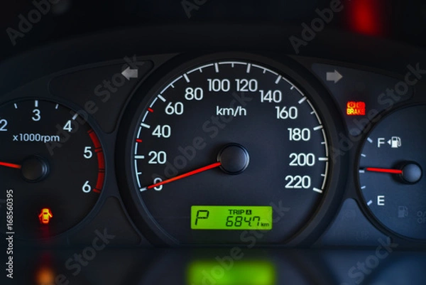 Obraz Car Mileage