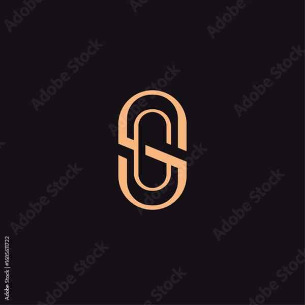 Obraz Elegant SG Skin Care Logo | Modern & Minimal Design