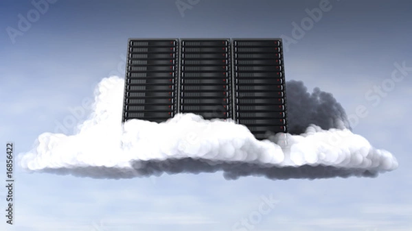 Fototapeta Clouds Computing