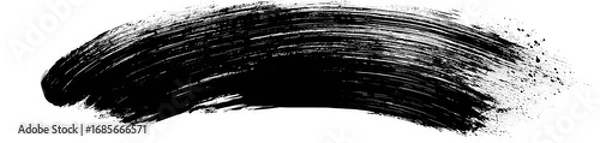 Fototapeta Abstract grayscale brushstroke (2)