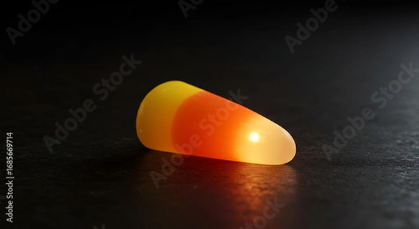 Obraz Luminous Candy Corn A Glowing Halloween Treat