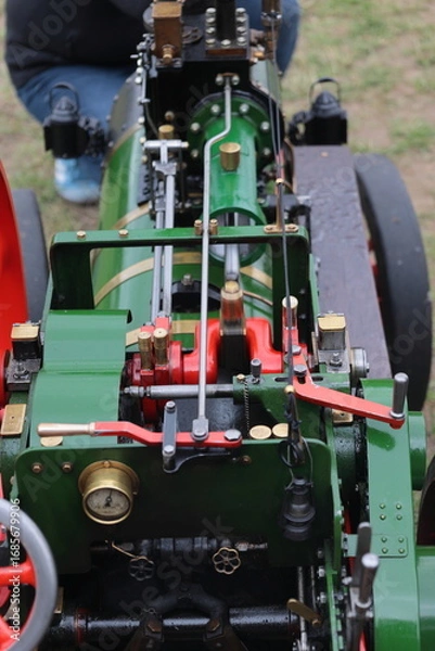Obraz Antrieb von einer kleinen Dampfmaschine
