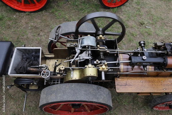 Obraz Antrieb von einer kleinen Dampfmaschine