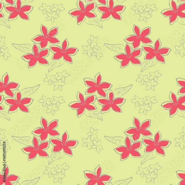 Obraz seamless floral pattern