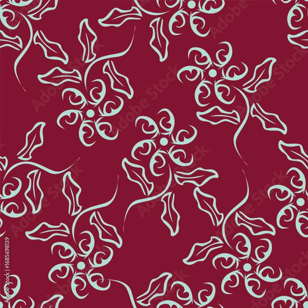 Obraz seamless floral pattern