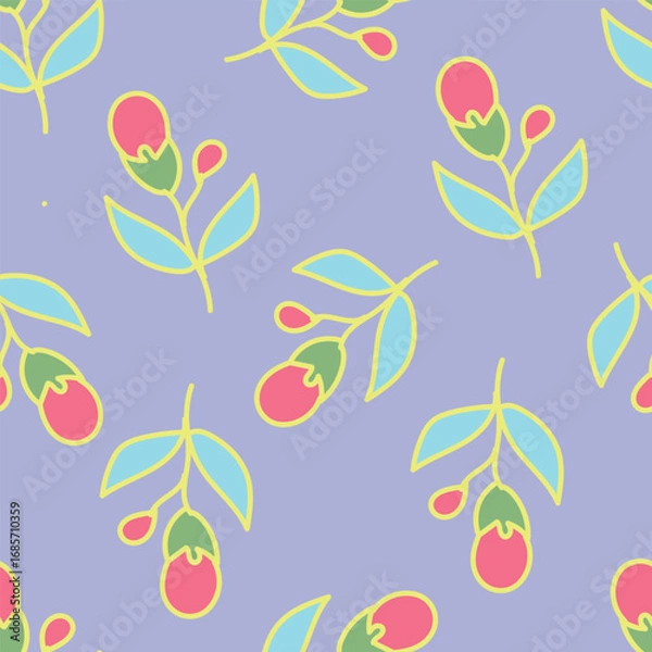 Obraz seamless floral pattern