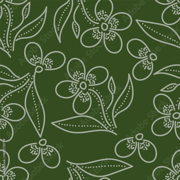 Obraz seamless floral pattern