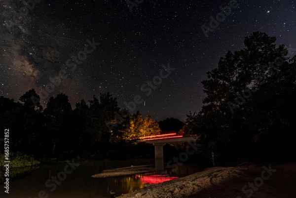 Obraz Taillights and Rivers