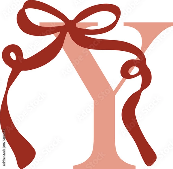 Obraz Bow Letter Y