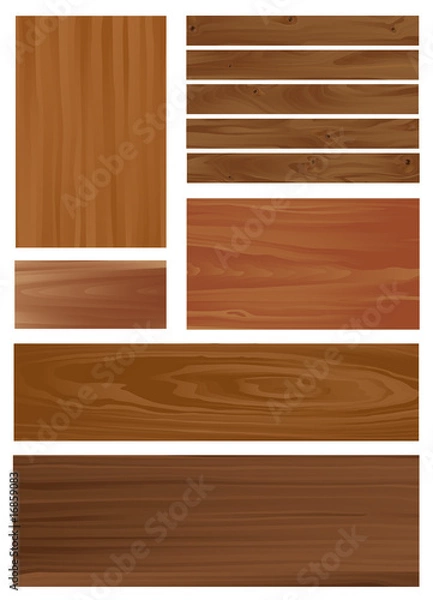 Obraz Materiał z ziarna drewna