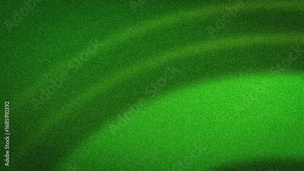 Fototapeta A luminous, bright green abstract background featuring subtle waves and a grainy texture, ideal for vibrant 4K wallpapers, banners, and digital projects