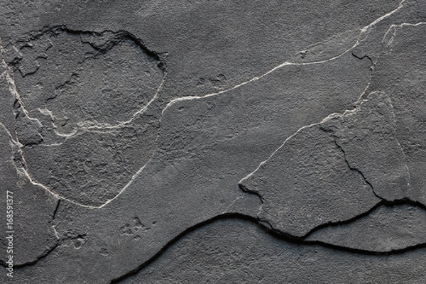 Obraz Slate Stone Background Texture Dark Grey