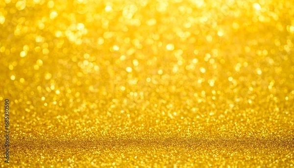 Obraz Gold glitter bokeh background