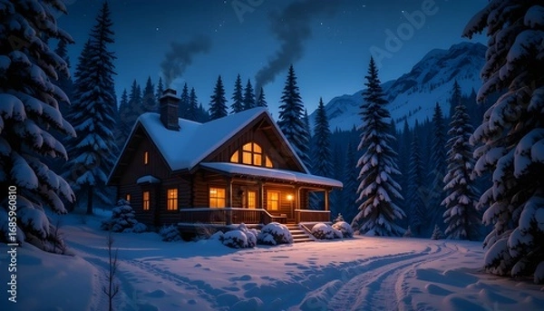 Obraz Vintage Typewriter Workspace