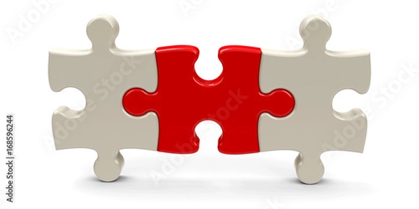 Obraz Trzy elementy układanki # 3