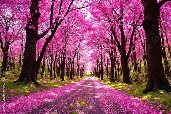 Fototapeta Blooming Canopy Walk	

