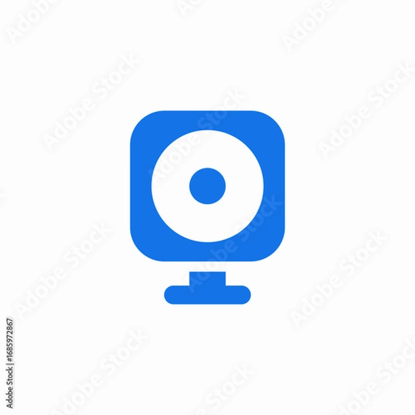 Fototapeta desktop stereo icon sign vector