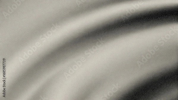 Fototapeta Grey Black White Gradient with Grainy Texture – Abstract Minimal Modern Background texture, silk, satin, fabric, wave, textile, pattern, design, wallpaper