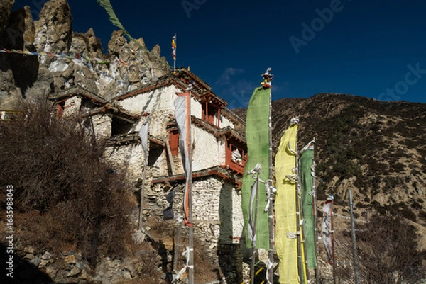 Obraz Bhraka (Braga) Gompa