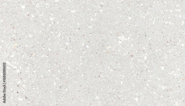 Fototapeta Seamless Terrazzo Texture with Micro Specks in Neutral Bone Tones