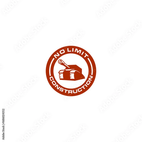 Obraz construction logo vector