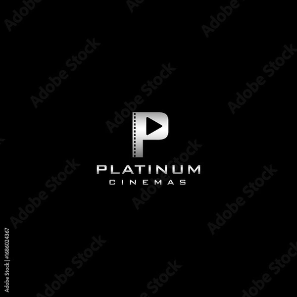 Obraz platinum films logo