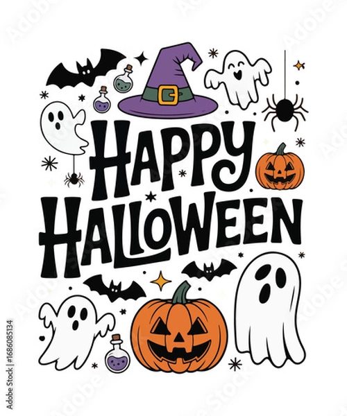 Obraz Happy halloween