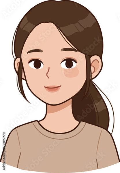 Fototapeta ~temp_image_Cute_woman_with_brow_seed395165_1756400431569_1