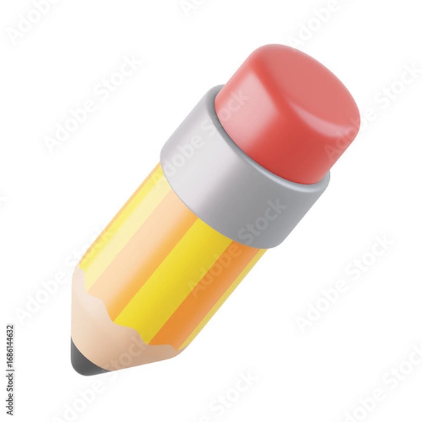 Fototapeta Edit 3D Icon, 3D rendering