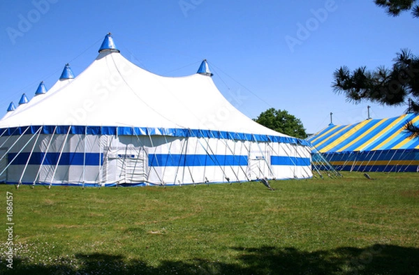 Obraz tentes de cirque - circus tent