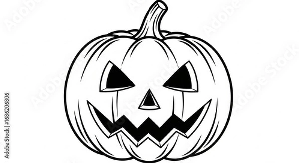 Fototapeta pumpkin Helloween
