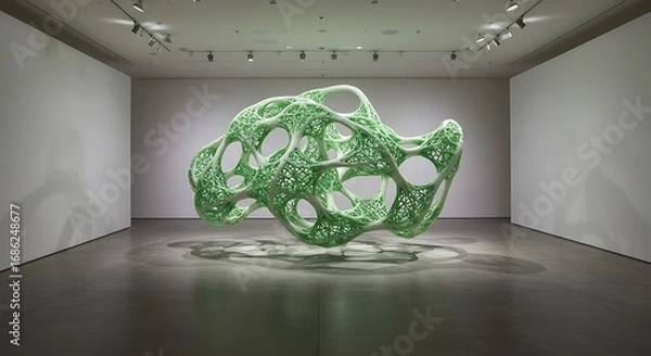 Fototapeta 緑の空間交響曲