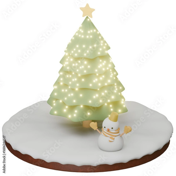 Obraz クリスマスツリー