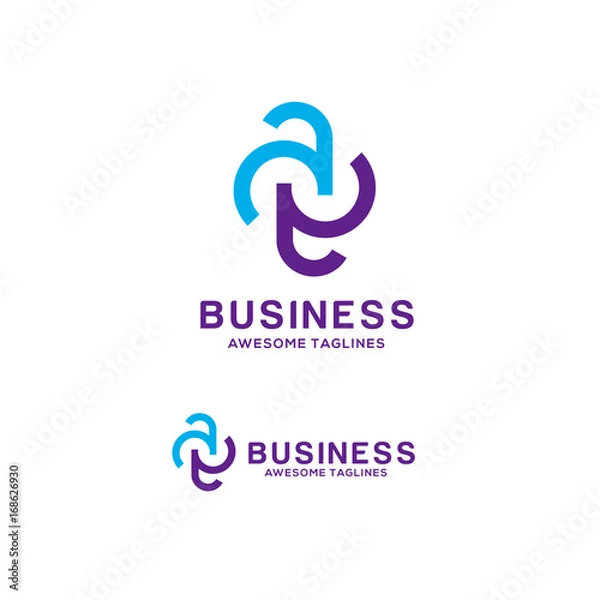 Fototapeta AE letter logo design vector illustration template, A letter logo vector, letter A and E logo vector, creative Letter AE letter logo