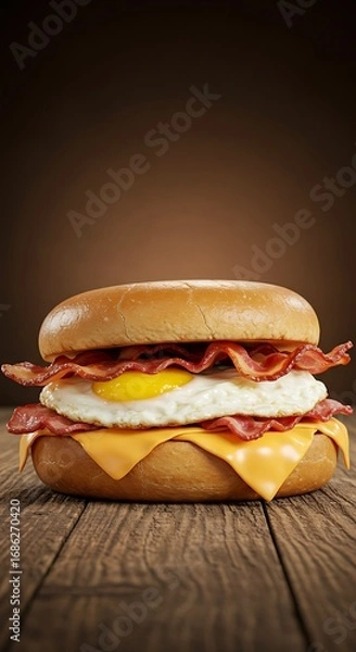 Obraz 朝の光とベーコンの香り