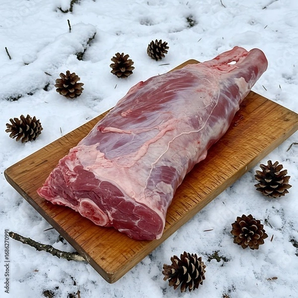 Obraz 冬景の贈り物