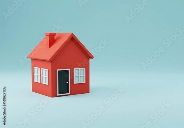 Obraz 空色の夢、紅の住まい