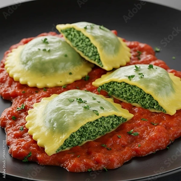 Obraz 緑の宝石とトマトの調べ