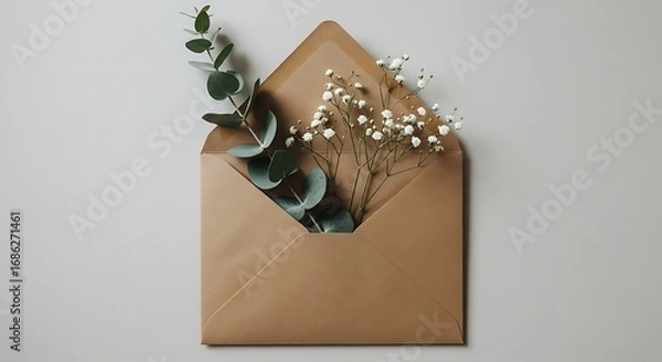 Obraz 葉書に咲く、春の息吹