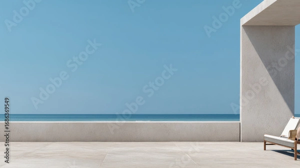 Obraz ai algorithm identifies perfect locations for photography emphasizing ultraminimalist aesthetic