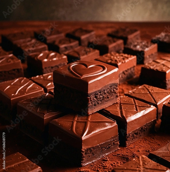 Obraz Decadent Chocolate Brownies