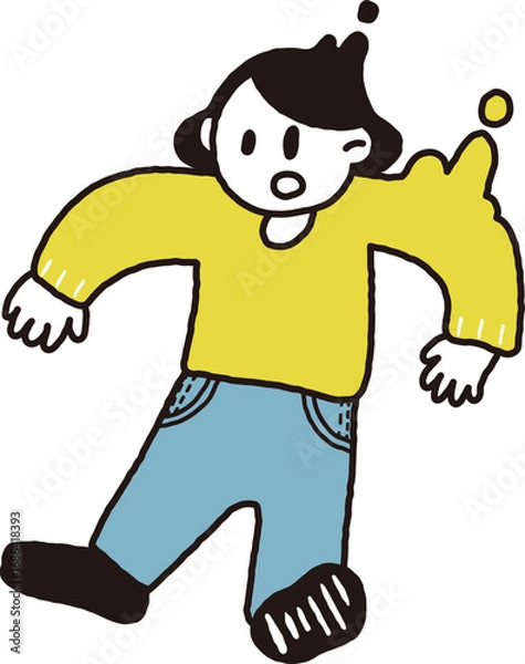 Fototapeta 驚く人